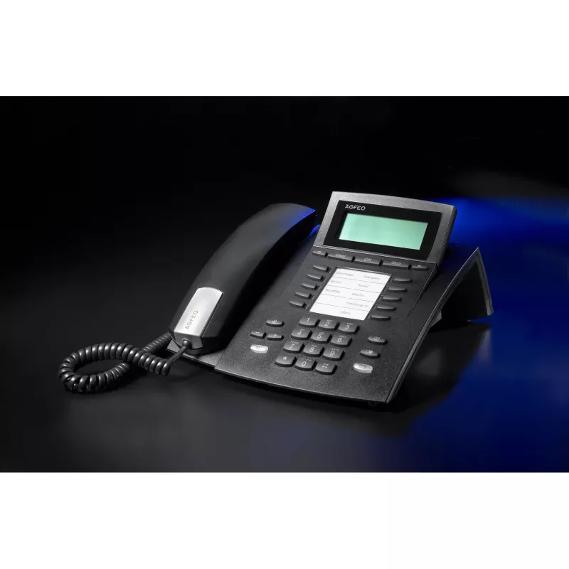 IP telefonas AGFEO ST 22 Black 2 linijos