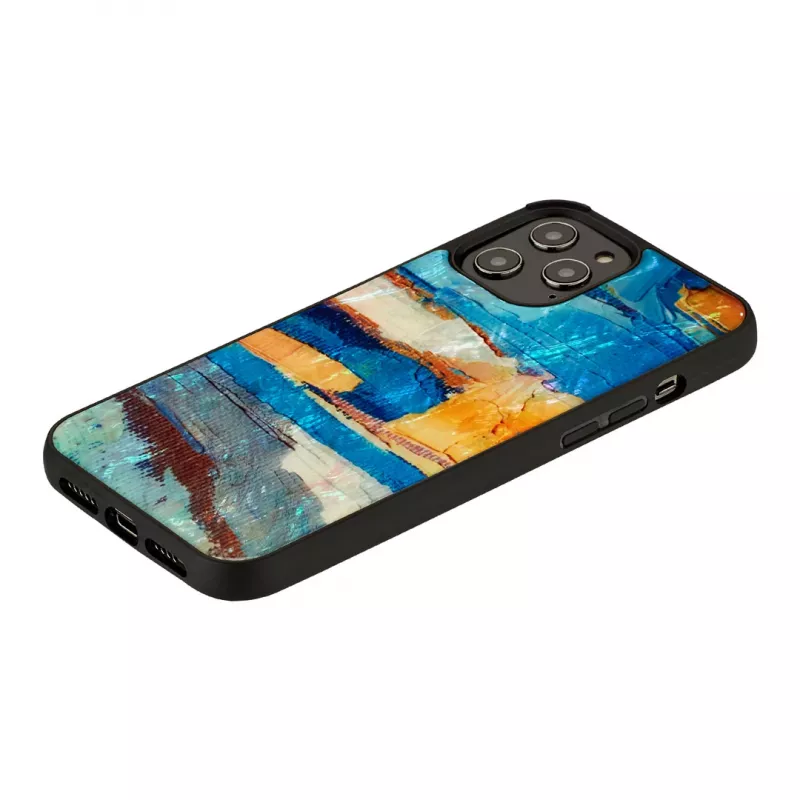 Apsauginis dėklas iKins, skirtas Apple iPhone 12 / 12 Pro — dangaus mėlyna