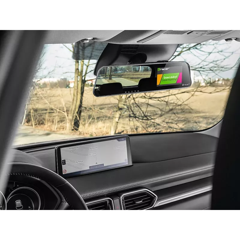 Automobilinis vaizdo registratorius Tracer Mensa Full HD Sidabrinis 1920x1080 150° žiūrėjimo kampas 4 colių ekranas