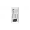 Korpusas DeepCool CG580 4F V2 Midi Tower Baltas — ATX, grūdintas stiklas, 3x120mm šoniniai ventiliatoriai, 360mm radiatoriaus vieta