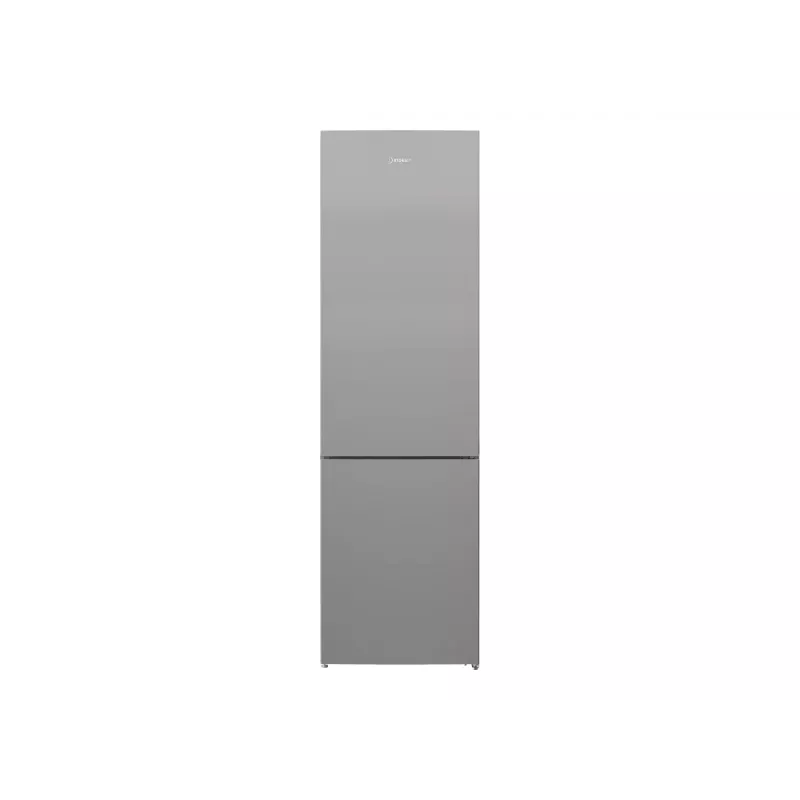Šaldytuvas INDESIT INKS 1401 S4E | Energijos klasė E | Laisvai pastatomas | Kombinuotas | Aukštis 202.5 cm | Šaldytuvo talpa 266 L | Šaldiklio talpa 120 L | 38 dB | Sidabrinis