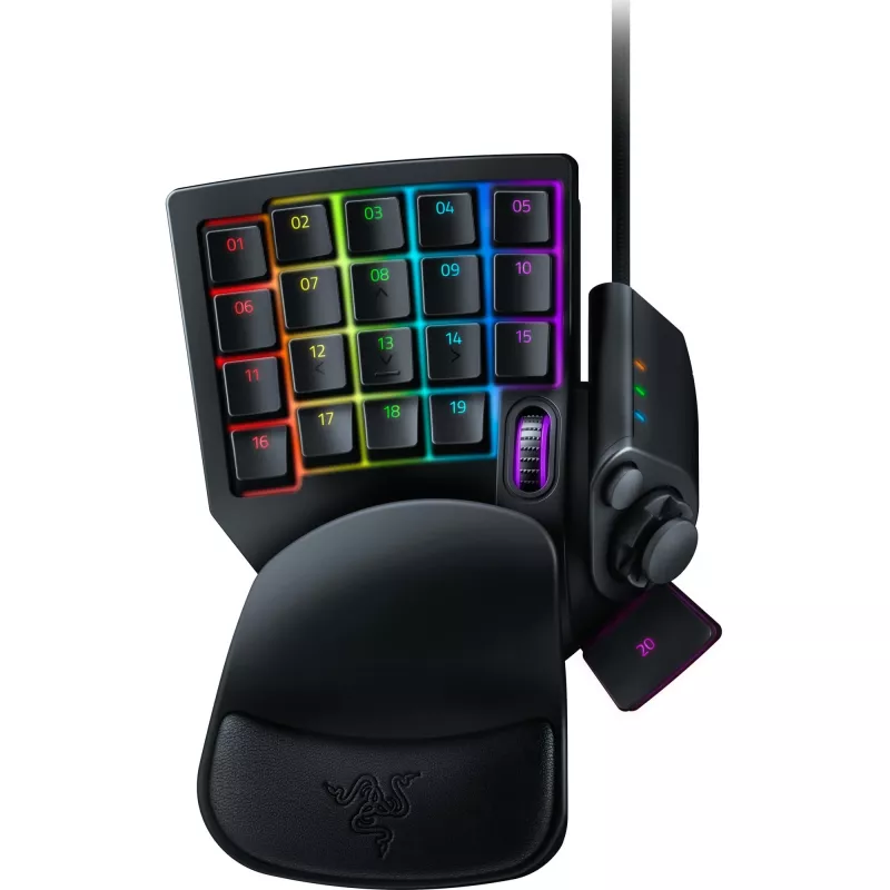 Razer Tartarus V2 Chroma programuojamas žaidimų klaviatūros blokas
