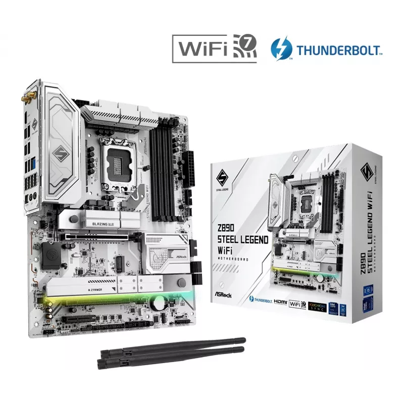 ASRock Z890 Steel Legend WiFi ATX pagrindinė plokštė