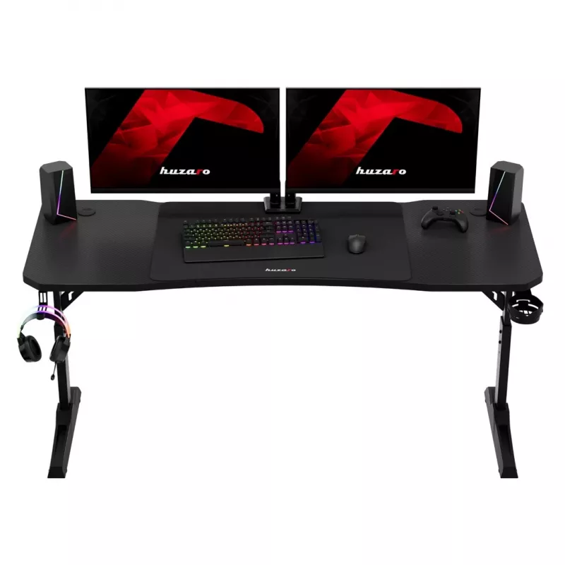 Huzaro Hero 4.6 Juoda gaming desk