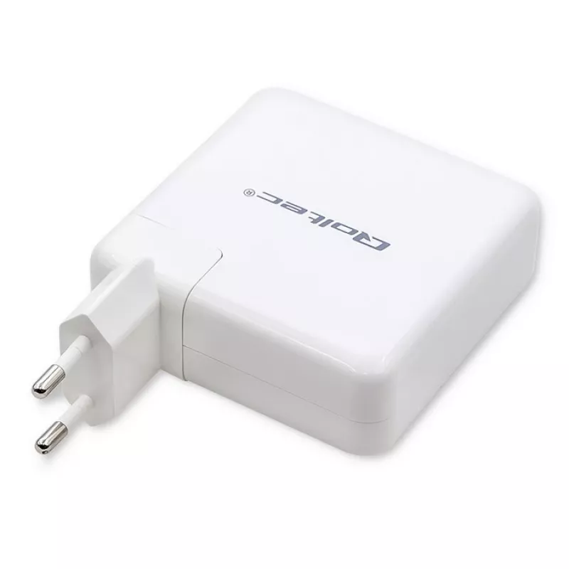 Qoltec GaN Charger FAST 108W | 5-20V | 3-4.7A | USB C | Baltas