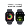 Apple Watch SE 3 GPS+Cellular 44mm vidurnakčio aliuminio korpusas su vidurnakčio sporto juostele M/L