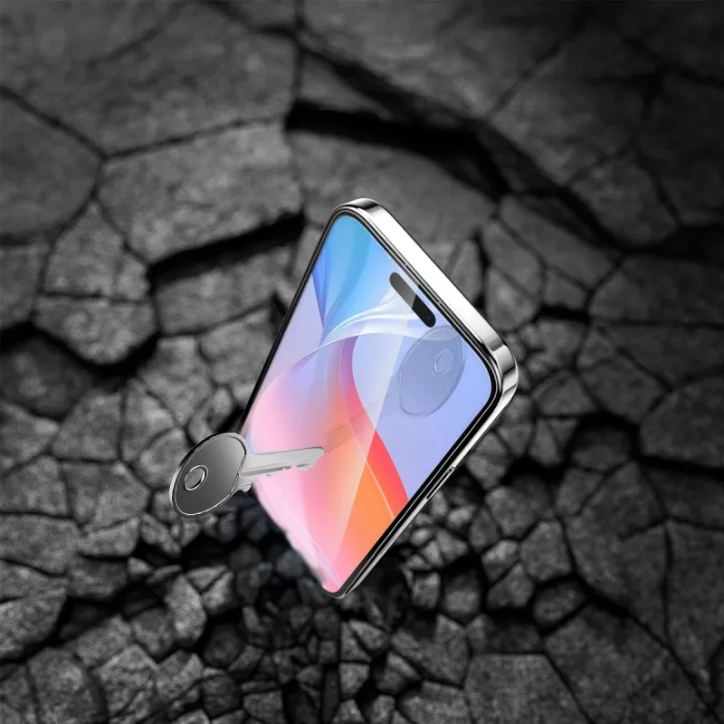4smarts Second Glass su montavimo rėmeliu, skirta Apple iPhone 16 Plus