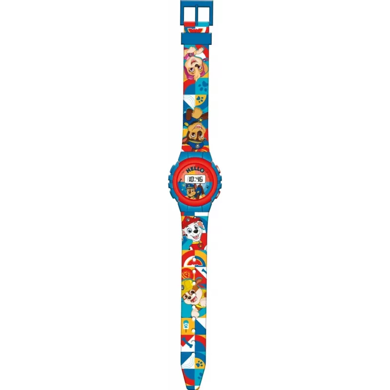 Vaikiškas laikrodis Kids Euroswan Paw Patrol modelis PW19943 – analoginis/digitalinis