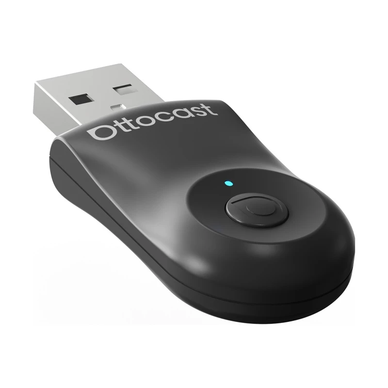 Belaidis adapteris Ottocast CA505-T 2-in-1 Bluetooth ir Wi‑Fi automobilio informacinei sistemai