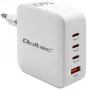 Kroviklis QOLTEC 51828 140W GaN 3×USB‑C PD + 1×USB‑A QC 3.0 – kelių prievadų greitasis kroviklis