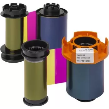 Evolis High Trust - Spalvota juosta (Cian, Magenta, Geltona, Juoda) (RT4F101E100)