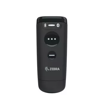 Nešiojamas brūkšninių kodų skaitytuvas Zebra CS60 1D/2D LED belaidis IP65 juodas, Bluetooth/USB, 100 m atstumas, 83 g