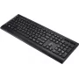 Renkforce RF-5799534 belaidė klaviatūra vokiška, QWERTZ, juoda (RF-5799534)