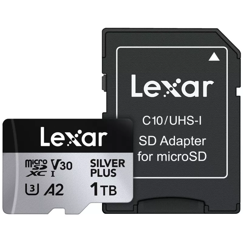 „Lexar Professional SILVER PLUS“ microSDXC UHS-I atminties kortelė 1TB