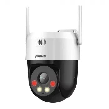 IP apsaugos kamera DAHUA P3AE-PV 3MP PT Dome WiFi, 3 MP, 4 mm objektyvas, IP66, PoE/Wi‑Fi, 30 m IR/balta šviesa