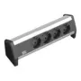 Prailginimas Bachmann DESK 1 3m 4 AC lizdai Juoda Pilka