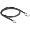 Tinklo kabelis DeLOCK 88035 RJ45 – RJ11 1m juodas