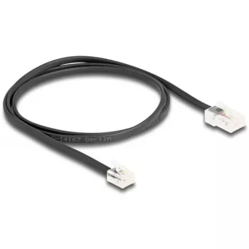 Tinklo kabelis DeLOCK 88035 RJ45 – RJ11 1m juodas