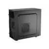 Korpusas NATEC Helix Mini Tower juodas – Micro-ATX/Mini-ITX, 3x3,5 col. + 5x2,5 col., 33 cm GPU, USB-C/USB-A