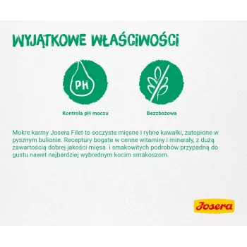 JOSERA Fillet vištiena su antis - šlapias kačių maistas - 70 g