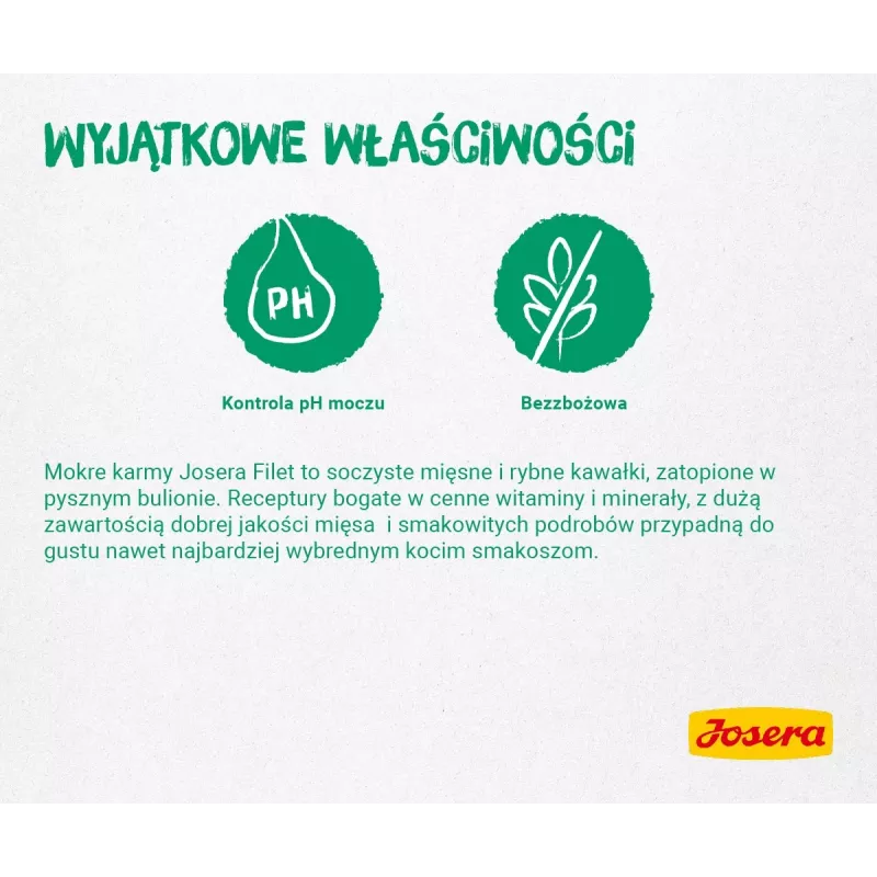JOSERA Fillet vištiena su antis - šlapias kačių maistas - 70 g