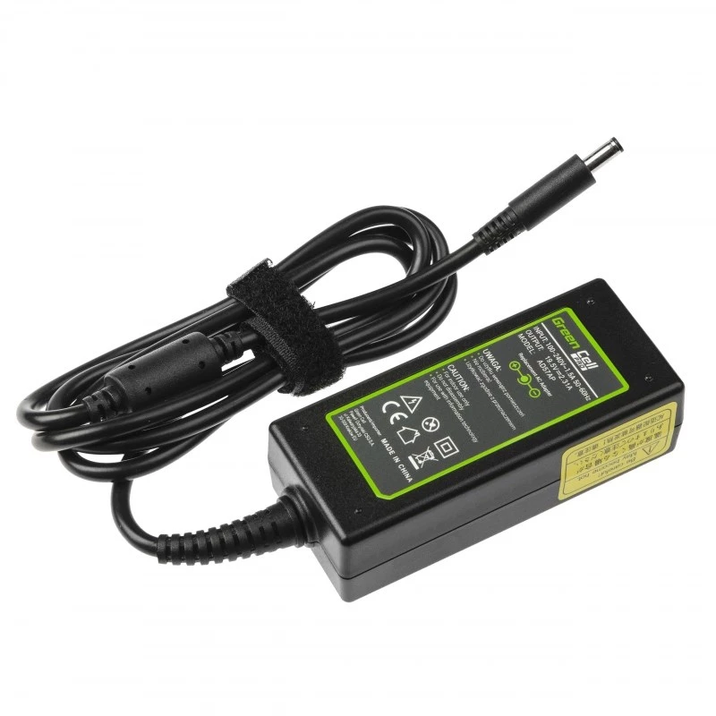 Maitinimo adapteris Green Cell AD57AP 45W 19,5V 2,31A, skirtas Dell nešiojamiesiems kompiuteriams, vidaus naudojimui, juodas