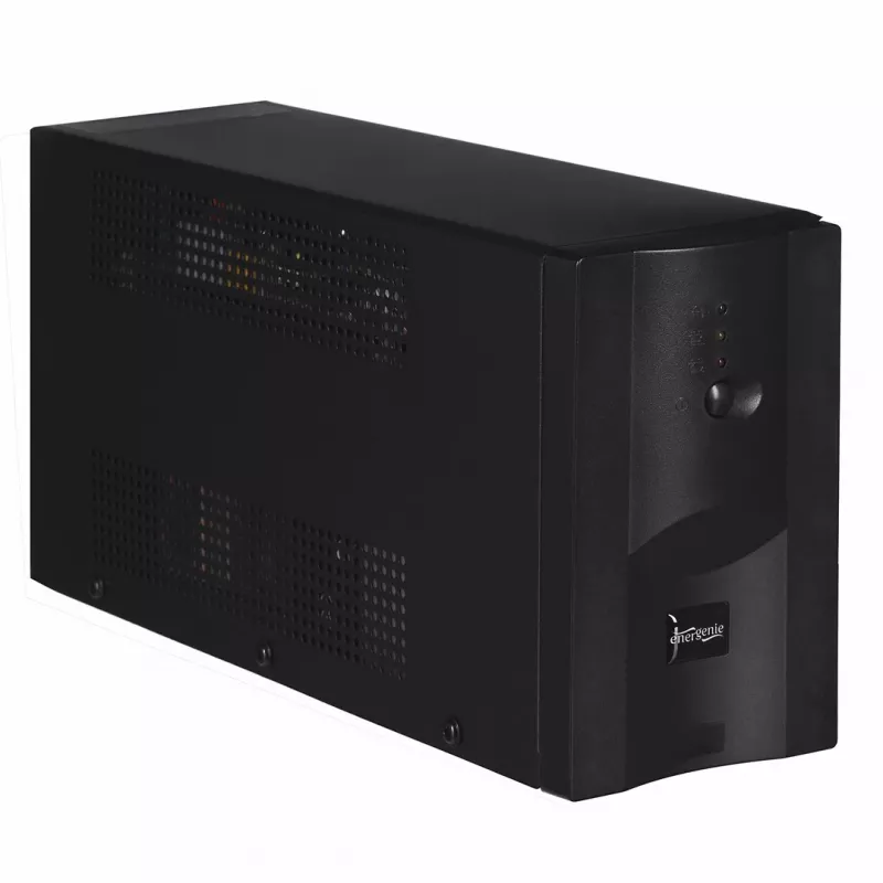 Gembird UPS-PC-652A nepertraukiamo maitinimo šaltinis (UPS) Line-Interactive 0,65 kVA 390 W 3 AC lizdai