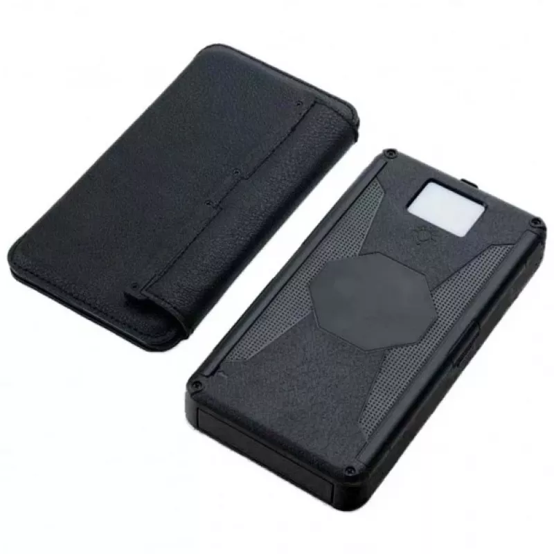 Nešiojama baterija PowerNeed ES20000B 20000 mAh – 2x USB 5V/2A, 9W, atspari vandeniui, juoda, 370 g