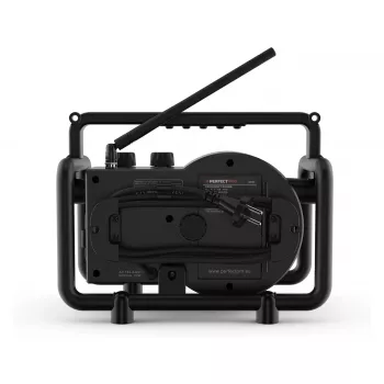 Perfectpro DABBOX Statybinis radijas DAB+ FM AUX Bluetooth atsparus smūgiams