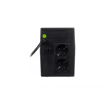 Nepertraukiamo maitinimo šaltinis DIGITUS Line-Interactive DN-170064-B 800 VA (480 W), AVR, LCD, Tower, 2 AC lizdai, F tipas