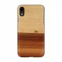 Dėklas iPhone XR man and wood juodas, apsauginis minkštas apvalkalas