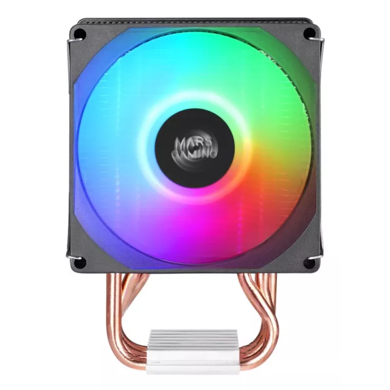 Oro aušintuvas TACENS Mars Gaming MCPU-X3, 90 mm ventiliatorius, TDP 150 W, suderinamas LGA/AM4/AM5, juodas