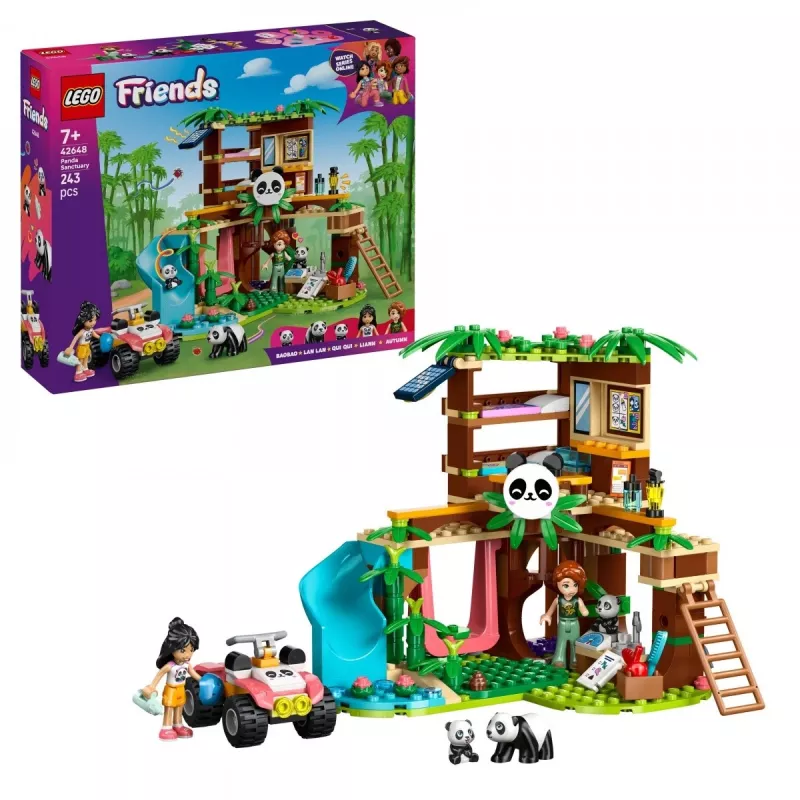 LEGO FRIENDS 42648 Pandų prieglauda Gyvūnų priežiūra