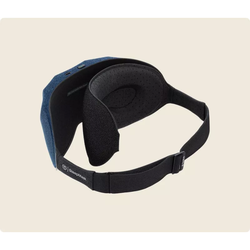 Therabody SleepMask masažuoklis veidui juodas, mėlynas