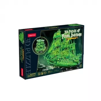 3D dėlionės modelis „Skrajojantis olandas“ šviečiantis tamsoje, CubicFun 306-T4041H