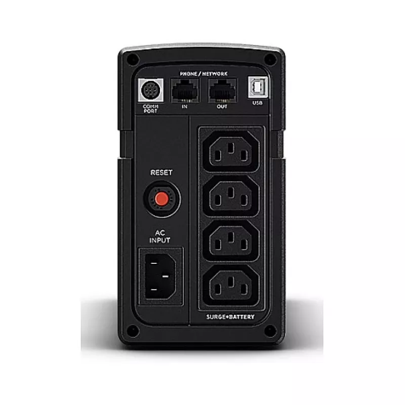 Nepertraukiamo maitinimo šaltinis CyberPower RT650EI, 0.65 kVA / 400 W, 4 lizdai
