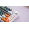 Savio ASTRAL WHITE JADE 3 COLOURS klaviatūra, žaidimų, USB, QWERTY US International