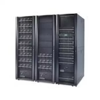 APC Symmetra PX 128kW plečiama iki 160kW - maitinimo sistema - AC 400 V - 128 kW - 128000 VA - 3 fazės - 42HE - Juoda (SY128K160H)