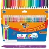 BIC flomasteriai KIDS COLOUR, 24 spalvos