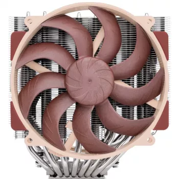 Oro aušintuvas Noctua NH-D15 G2 HBC, du 140 mm ventiliatoriai, 1250–1500 RPM, 155.6 m³/h, 12 V, varis, 152×150×168 mm