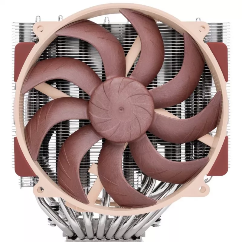 Oro aušintuvas Noctua NH-D15 G2 HBC, du 140 mm ventiliatoriai, 1250–1500 RPM, 155.6 m³/h, 12 V, varis, 152×150×168 mm