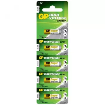 Vienkartinė baterija GP High Voltage 27A (12 V, 5 vnt.)