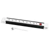 Prailgintuvas LogiLink LPS207 3m 8x kištukinis lizdas (Tipas F) juoda/balta