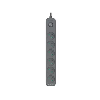 Ilgintuvas TRACER TRALIS47025 1,8 m laidas, 6 lizdai