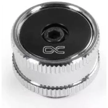 Alphacool ES slėgio vožtuvas G1/4 AG chromas/juodas (14669)
