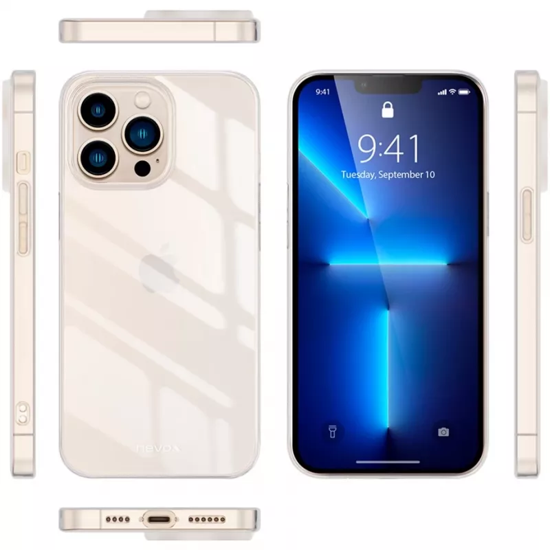 StyleShell Flex, Telefono dėklas permatomas, iPhone 15 Pro Max