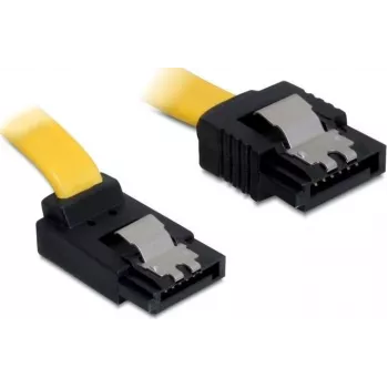 SATA III kabelis DeLOCK 82799 0,2 m geltonas