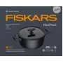 Keraminis puodas Fiskars HARD FACE 5 L su dangčiu, nelipni danga