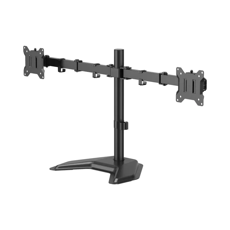 SBOX LCD-F024-3 Dvigubas monitoriaus laikiklis (17-32/2x10kg/100x100)