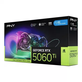 Vaizdo plokštė GeForce RTX 5060 Ti 8 GB GDDR7 PNY